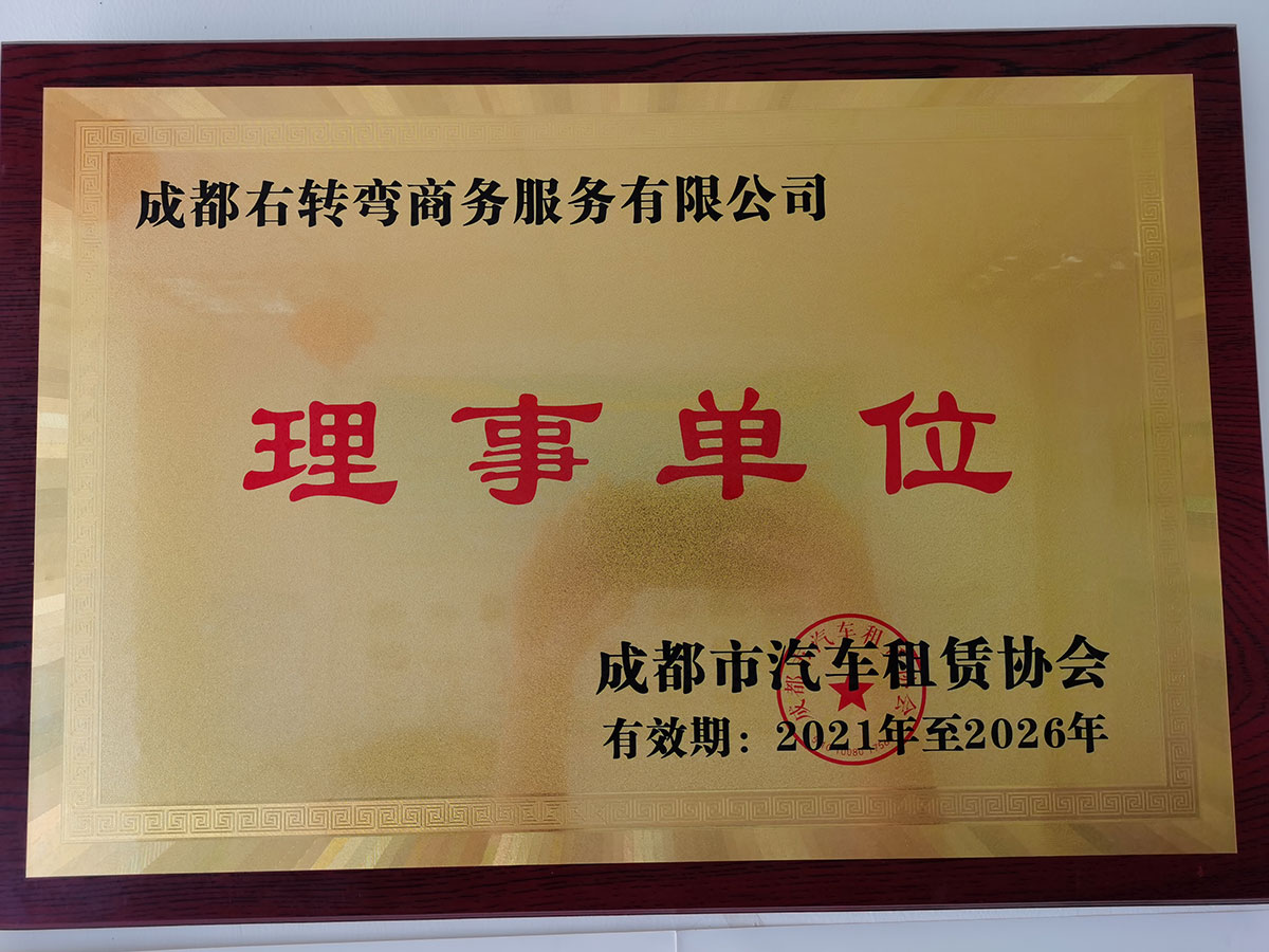 成都市汽车租赁协会理事单位